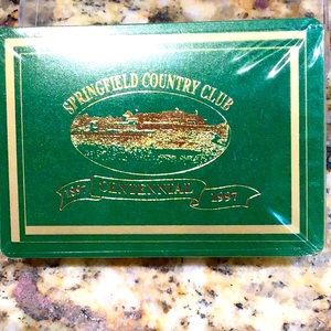 Springfield Country Club playing bards, sealed Springfield Massachusetts